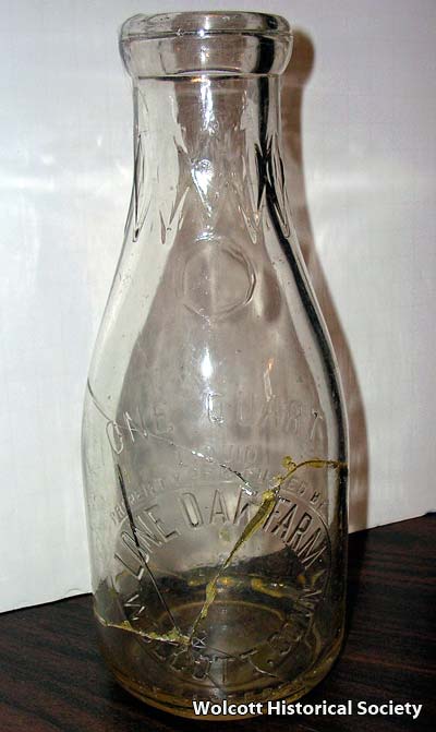 Old milk bottle from Lone Oak Farm