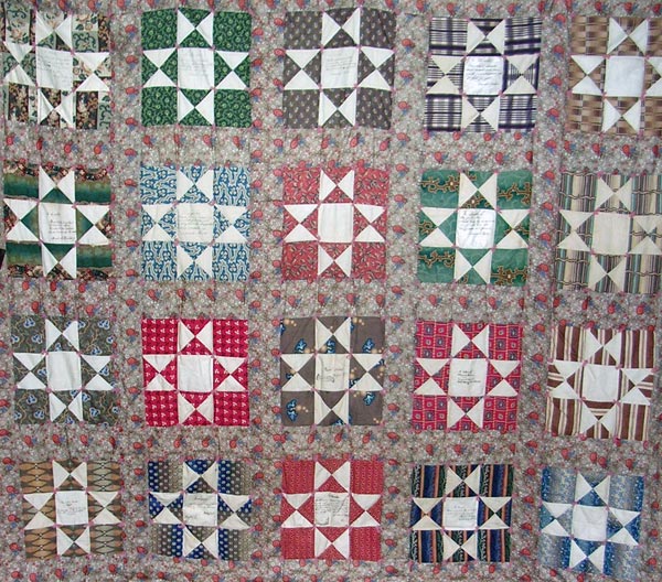 1848 Autograph Quilt