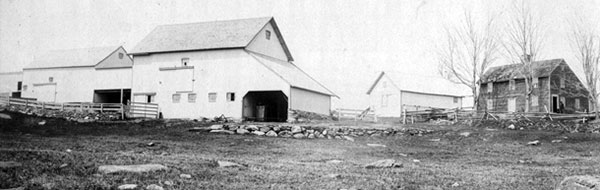 Upson farmhouse about 1900