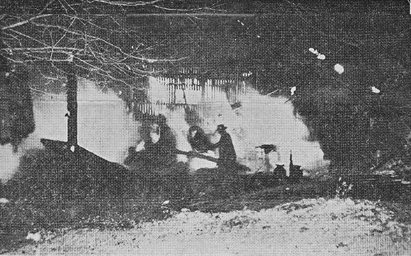 Peterson barn fire 1962