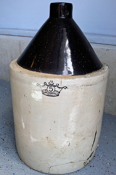 Old MacCormack cider jug