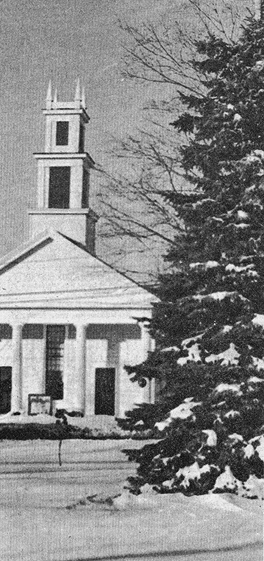 Wolcott Congregational Church 1972