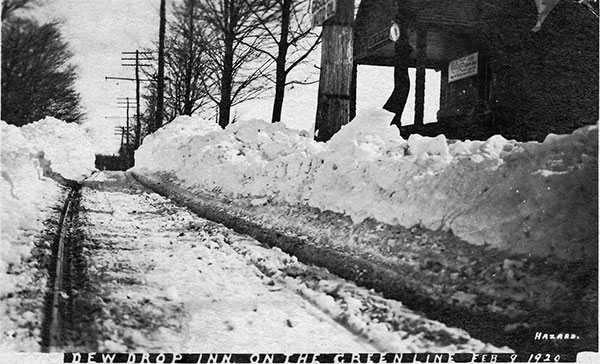 Green Line at Dew Drop Inn 1920