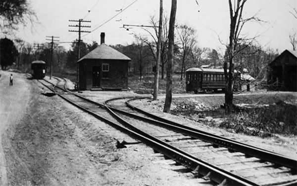 Green Line car house