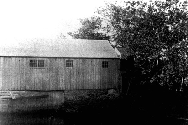 Willey Pritchard's saw mill