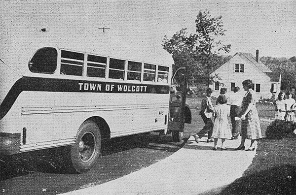 Bus at Alcott School