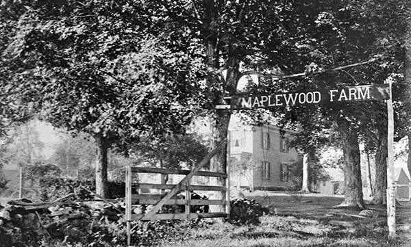Maplewood Farm by J. Henry Garrigus in 1865