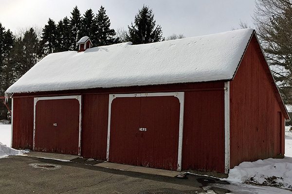 Last barn still found on the Maplewood Farm