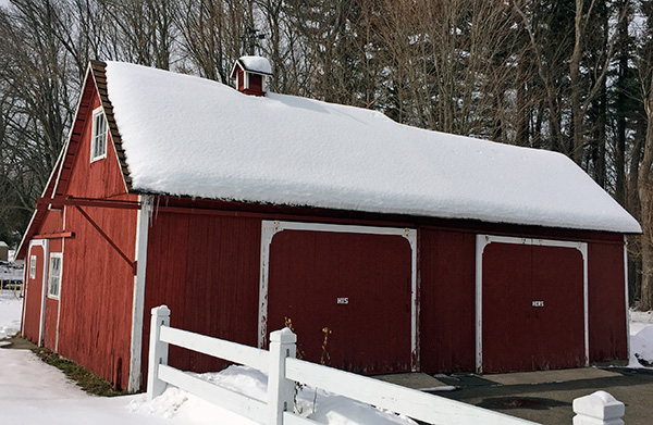 Last barn still found on the Maplewood Farm