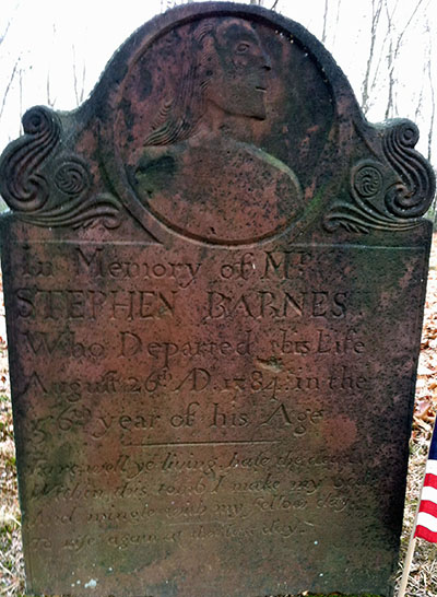 Stephen Barnes tombstone