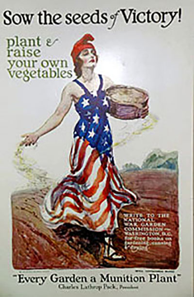 WWI National War Garden Poster