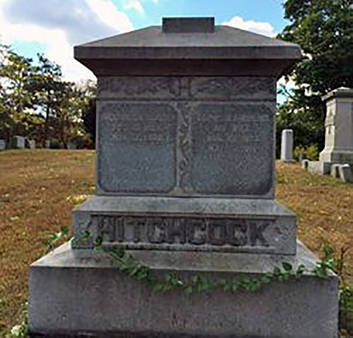 Hitchcock tombstone