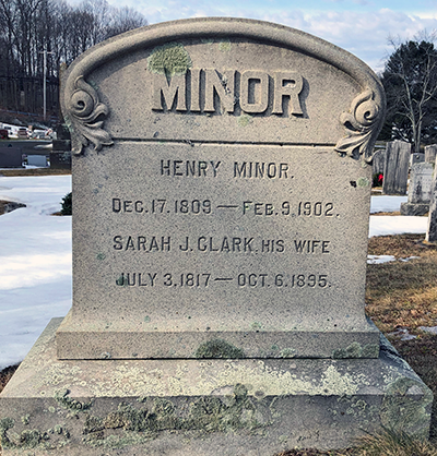 Henry Minor tombstone