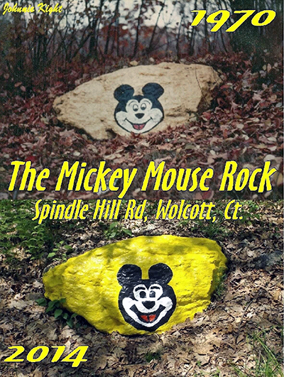 The Mickey Mouse Rock in 1970 and 2014