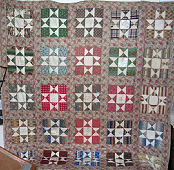 Margaret Hall Carpenter quilt circa 1848