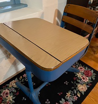 school desk circa 1940