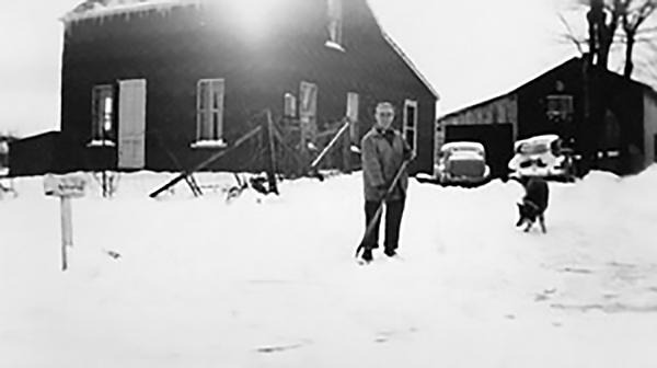 Knapik house at 587 Bound Line Road, 1947