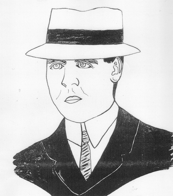 John Crowe sketch