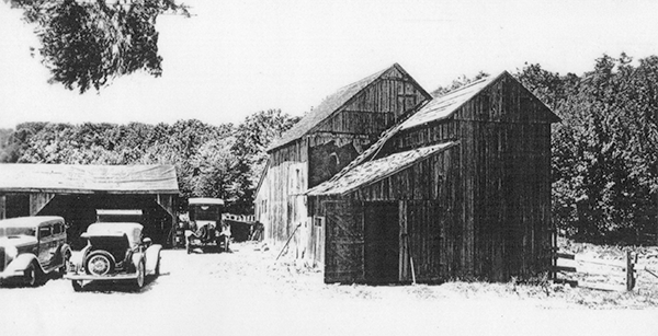 Yuskis barn and garage