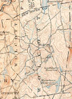 1904-1906 Map of Wolcott